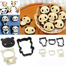 1 Set Practical Cute Little Panda Molds DIY Bread Cookie Fondant Biscuit Mould