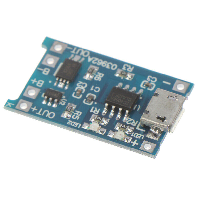 5 pcs Micro USB 5V 1A 18650 Lithium Battery Charger Module Charging BoardJ Gw