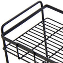 Wrought Iron Storage Rack Multi-Storey Sundries Storage Shelf for Kitchen B