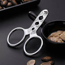 Melon Seed Plier Scissor Nut Cracker Stainless Steel Walnut Pine Sheller Open-3C
