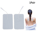1Pair 7*11 Reusable Tens Machine Electrode Pads Body Massager SelfadhesiveTEUS