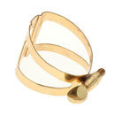 Golden Bass Clarinet Mouthpiece Ligature Clip Screw Fastener For Instrument