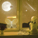 Butterfly LED Fairy String Light Hanging Wall Lamp Wedding Party Home Decor A