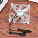 12cm DC 12V RGB Cooling Fan Desktop Case Chassis Small 3Pin Cooler Radiator A