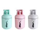 300ml USB Gas Tank Air Humidifier Aroma Essential Oil Diffuser Romantic Light