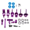 1/10 RC Car Upgrade Steering Parts & Wheel Hex Drive for HSP