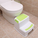 2 Step Stool for Kids - Childrens,Toddler Stool with Slip Resistant Soft Gr