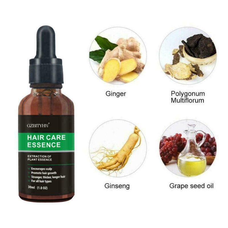 Hair Revitalizing Serum Ginger Fast Growth Essential Anti Preventing Oil L4T4