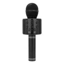 Bluetooth Karaoke Microphone Wireless Speaker Handheld Studio Mic (Black)