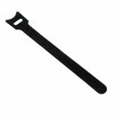Wholesale Black Cable Cord Nylon Strap Hook Loop Ties Tidy Organiser Tool New