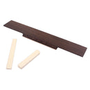 Rosewood Guitar Bridge with Nut Saddle for Acoustic Classical Guitar Parts