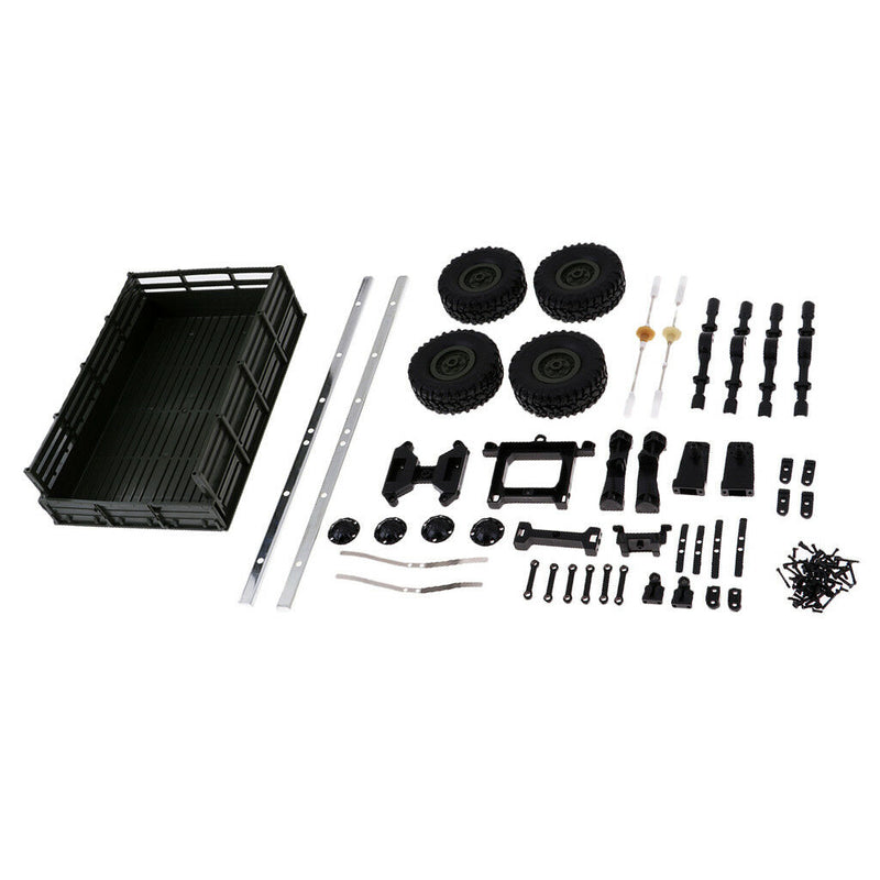 For WPL B16 RC Military Truck upgrade KIT DIY 1:16 Car Buggy 4WD Assemble B