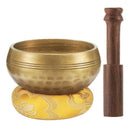3.2 Inch Tibetan Singing Bowl Zen Meditation Yoga Meditation Bowl Wooden St