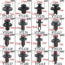 620Pcs Car Truck Bumper Door Panel Fastener Clips+2 Pcs Clip Removal Plier