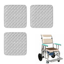 3Pcs Gray Waterproof Absorbent Chair Protector Pad For Incontinence People