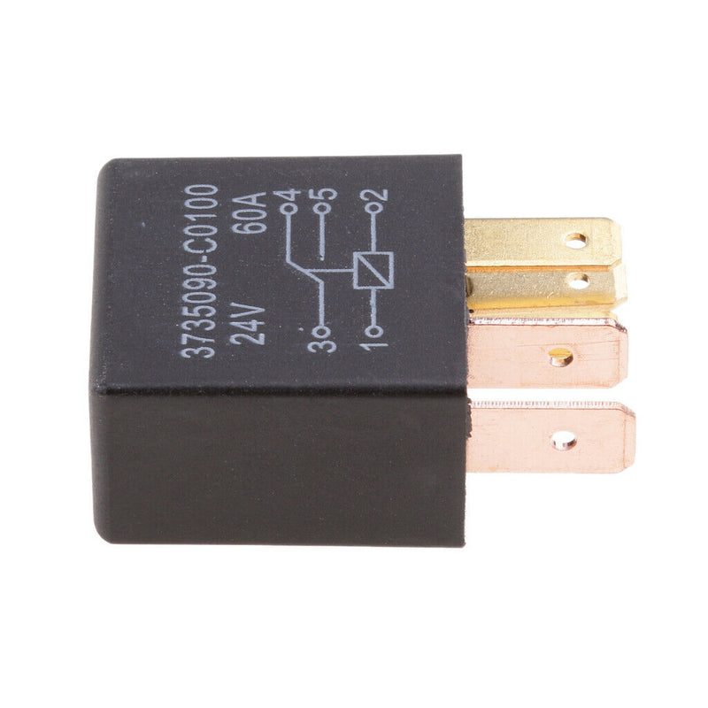 5PCS 24V 60A Automotive Car Alarms Horn Light Control Device 5-Pin Relays