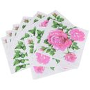 20Sheets Flower Paper Napkins for Decoupage Decorative Flower Party Tablew ab Gw