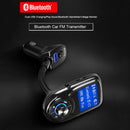 Handsfree LCD Screen Car Bluetooth MP3 Player Dual USB Charging FM Transmit