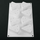 Pastry Molds Dessert Cake Decorating Chocolate Cookies Mousse 8-Cavity Mould