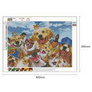 5D DIY Full Drill Diamond Painting Cute Animals Cross Stitch Embroidery (5)