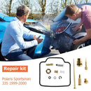 Complete Carb Repair Kit for Polaris Sportsman 335 1999-2000 Carb Rebuild
