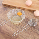 Stainless Steel Egg Yolk Separator Divider Hand Cooking Kitchen Gadget Tool N5O0