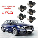 5pcs 1.4W T5 Halogen Car Gauge Bulbs for Interior Instrument Light Black