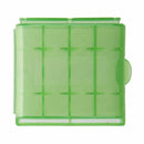 Pack of 9 PCS AA / AAA Battery Storage Hard Case Box -Green