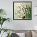Flowers 11CT Stamped Cross Stitch Kit Needlework Embroidery (HH0809 Daisy)