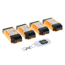 433Mhz Wireless Switch AC 90V-260V 1CH Channel Remote Control Switch, Relay
