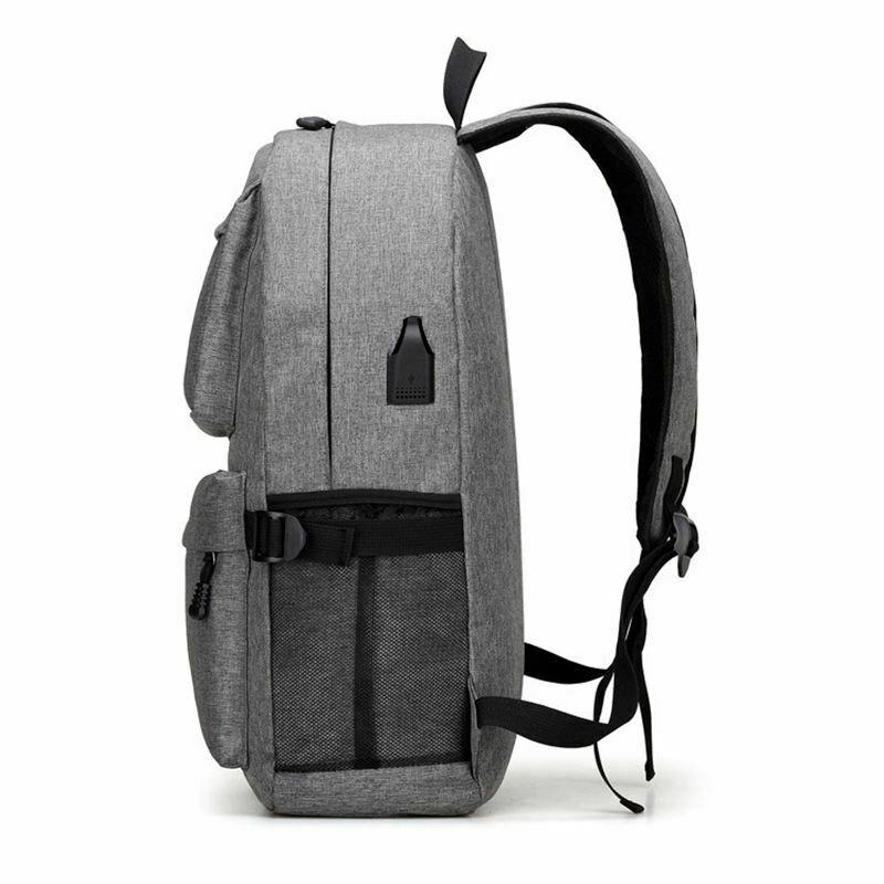Travel Laptop Backpack Fit 15.6 Inch Laptop Oxford Cloth with USB Charging  C9P5