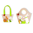 Easter Egg Rabbit Flower Handbag Cute Easter Decoration Party Supplies Kids