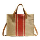 Canvas Women Shoulder Crossbody Bag Shopping Large Capacity Handbag (2)