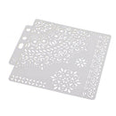 DIY Flower Coffee Stencils Cake Baking Template Scrapbooking Painting Decor