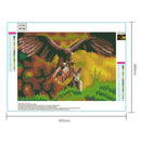 5D DIY Full Drill Diamond Painting Eagle Rabbit Cross Stitch Embroidery Kit