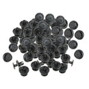 50 Pairs Car Push Pin Rivet Trim Clip  Body Interior Moulding Kit