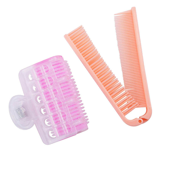 DIY Grip Cling Hair Makers Curler Bendy Twist Curls DIY Hair Rollers + Plastic
