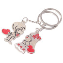 Novelty Items Casual Couple Love Keychain Cartoon Key Chain Lovers Key Ring J BX
