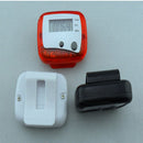 1X NewLCD PEDOMETER with CLIP - DIGITAL ELECTRONIC WALKING DISTANCE STEP COUNTER