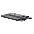 10Pcs 2in1 Silicone Cell Phone Adhesive Holder Credit Card Pouch Stand Black