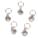 35x  Star Rose Feather Leaf Shell Hair Pierced Dreadlock Hair Clip Accessory %ã€Š