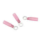50Pcs Heat Shrink Ring Insulated Terminal Electrical Wire Crimp Connector ( V8D7