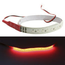 2PCS Red 30CM 3528 32Led Knight Rider Flash Strobe Scanner Neon Strip Light ME