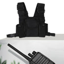 Radio Walkie Talkie Chest Pocket Harness Bags Pack Backpack Holster Two W
