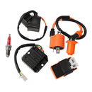 6 Pin Ignition Coil Solenoid Relay Kit fits Go Kart GY6 50cc 125cc 150cc