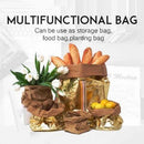 2pcs Travel Knitting Yarn Storage Bag Tote Organizer for Crochet Needle Wool