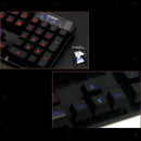 Ultra-thin USB Gaming Keyboard Backlit Computer RGB Keys Office Working