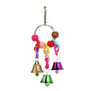 Parrot Bell Toys Hanging Toys Colorful Pet Bird Toys Parrots Bells