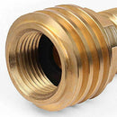Propane Gas Adapter Converts POL LP Tank Service Valve to QCC1/Type1- Old t
