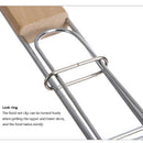 New Barbecue Grilling Basket Grill BBQ Net Steak Meat Fish Vegetable Holder Tool